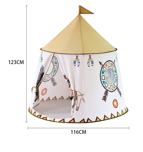 Pink Castle Tents Portable Children