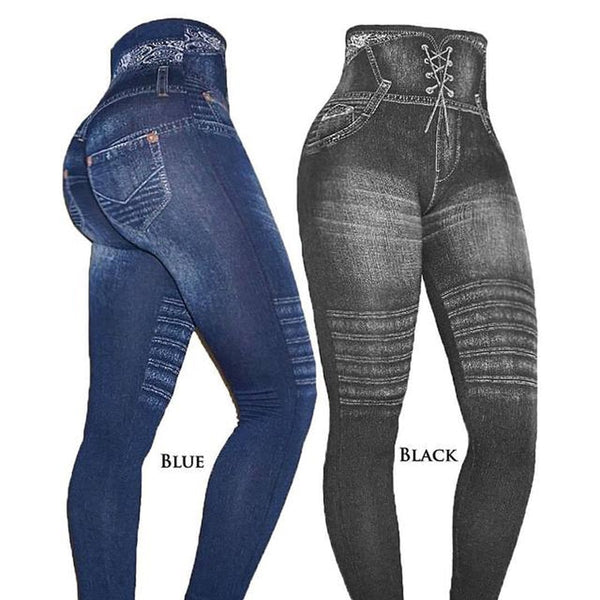 S-3XL Plus Size Jeans Leggings High Waist Leggings for Women