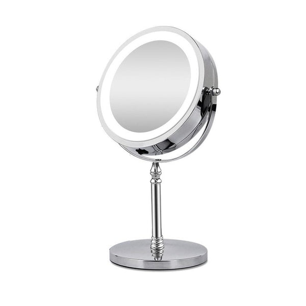 Makeup Mirror With LED Light Cosmetic Mirrors Round Shape