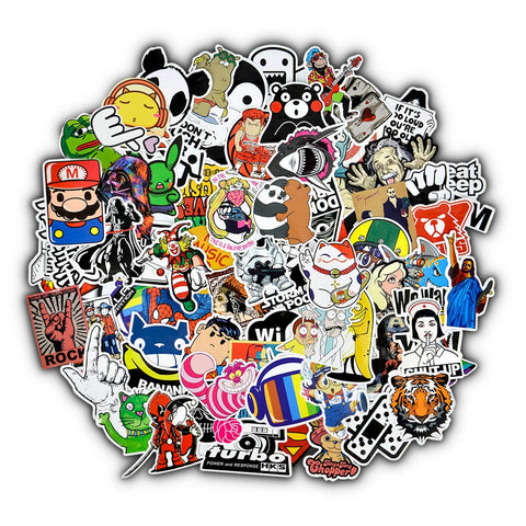 Mixed Cartoon Toy Stickers