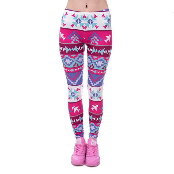 Fashion Printing leggings Slim High Waist