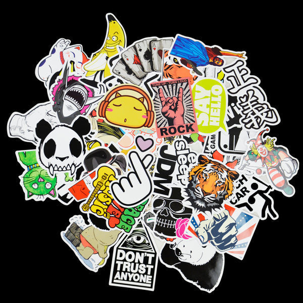 Mixed Cartoon Toy Stickers