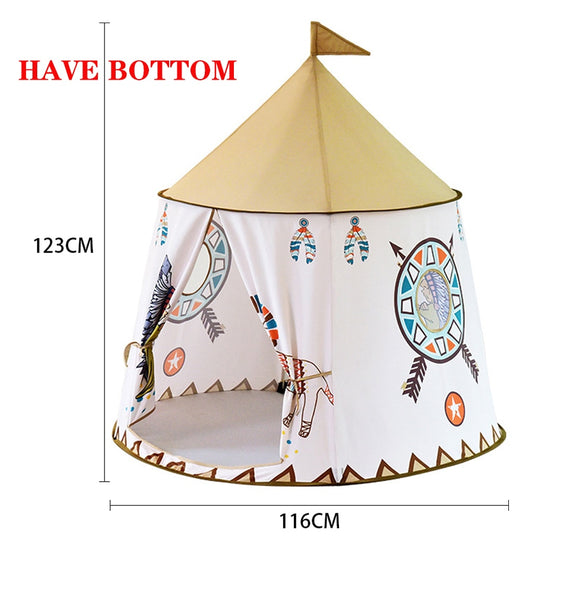 Kids Castle Flag Tent