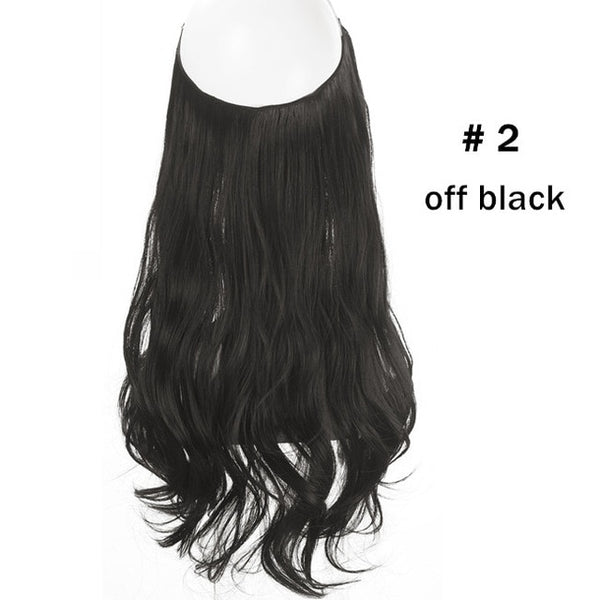 Hair Extensions Invisible Ombre Bayalage Synthetic Natural Flip