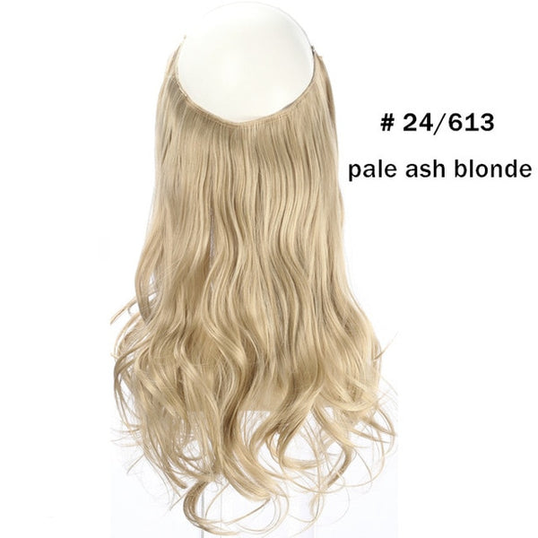 Hair Extensions Invisible Ombre Bayalage Synthetic Natural Flip