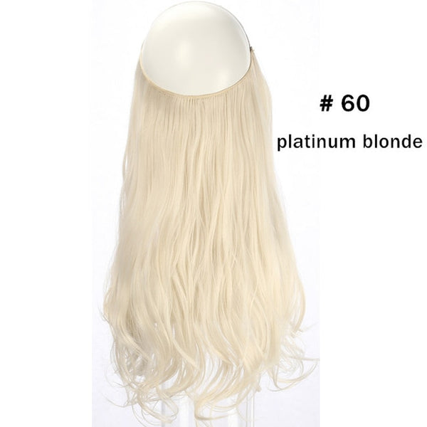 Hair Extensions Invisible Ombre Bayalage Synthetic Natural Flip