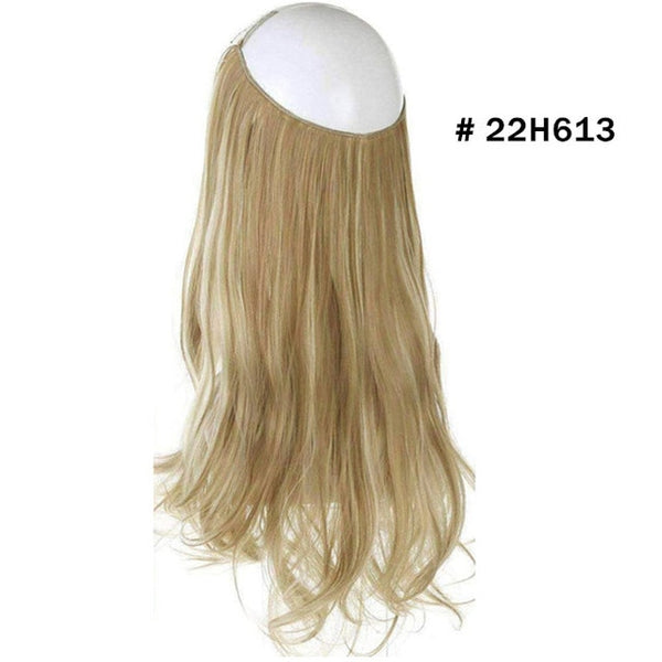 Hair Extensions Invisible Ombre Bayalage Synthetic Natural Flip