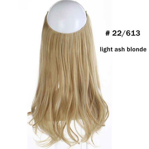 Hair Extensions Invisible Ombre Bayalage Synthetic Natural Flip