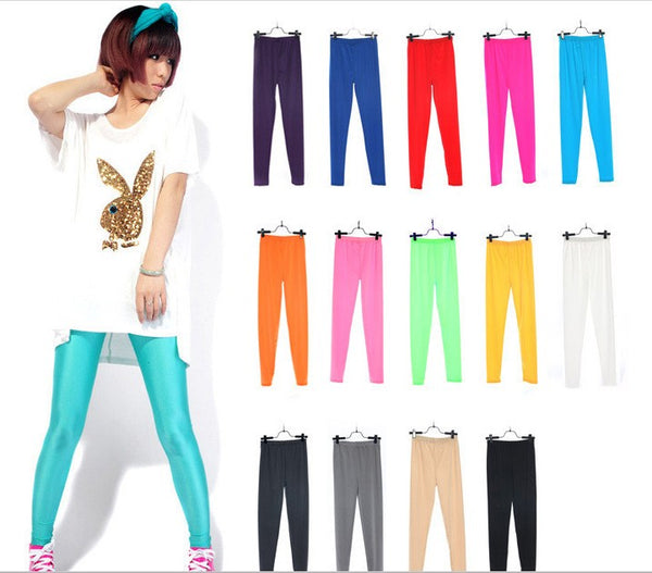 Neon Leggings for Women High Stretched