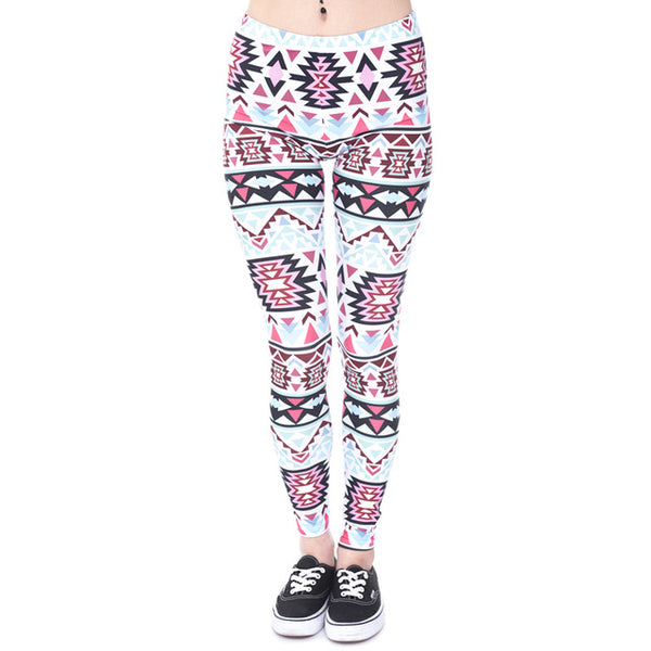 Fashion Printing leggings Slim High Waist