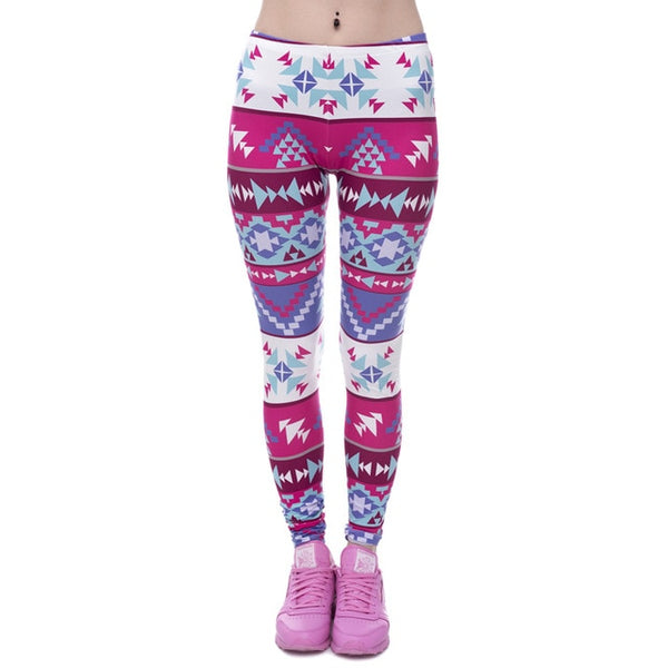 Fashion Printing leggings Slim High Waist