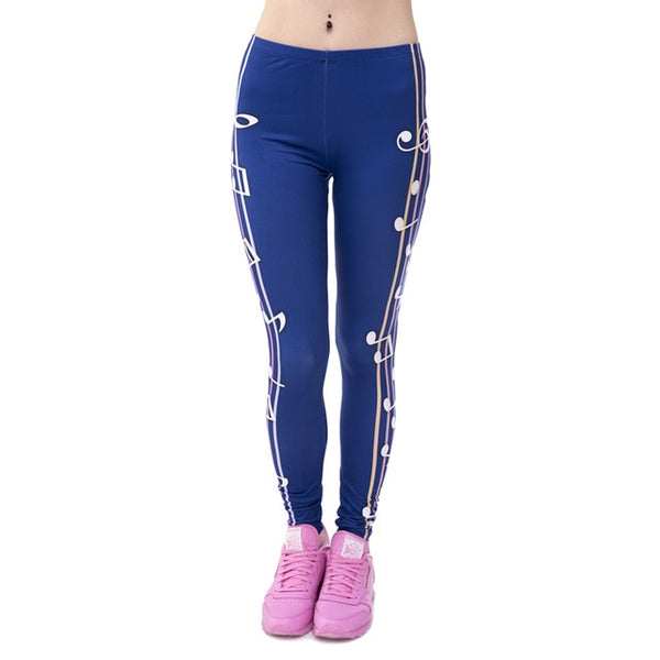 Fashion Printing leggings Slim High Waist