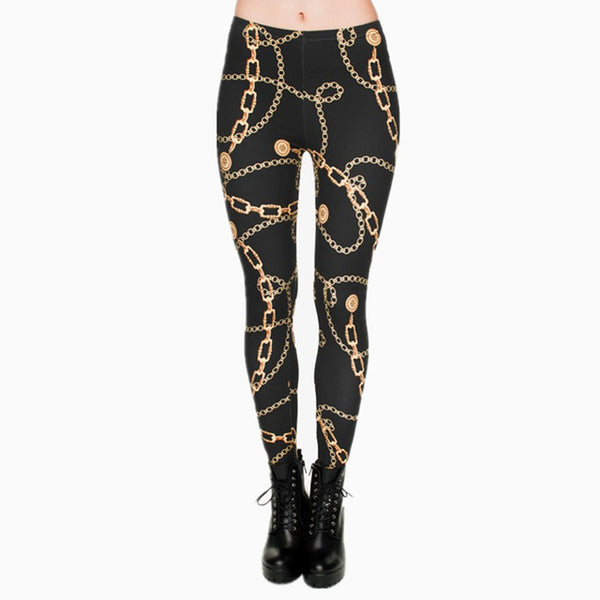 Fashion Printing leggings Slim High Waist