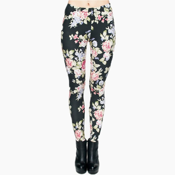 Fashion Printing leggings Slim High Waist