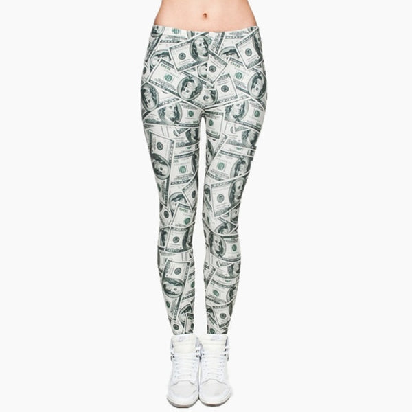 Fashion Printing leggings Slim High Waist