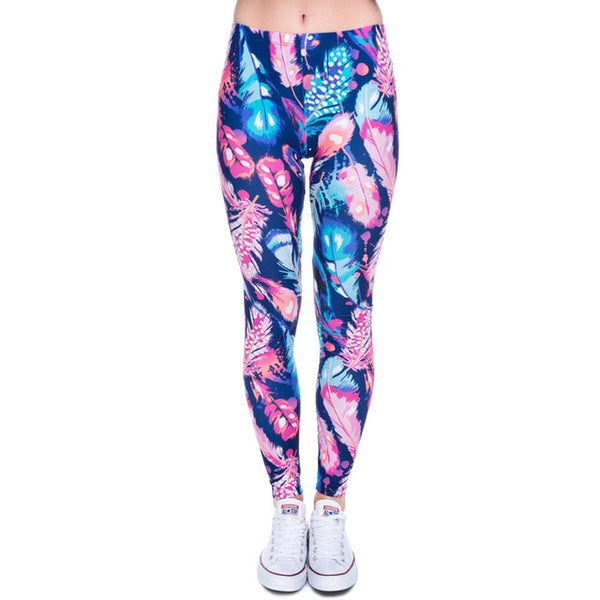 Fashion Printing leggings Slim High Waist