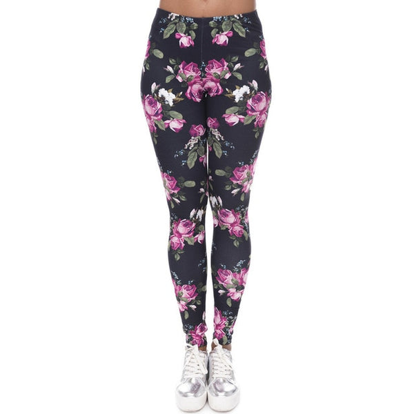 Fashion Printing leggings Slim High Waist