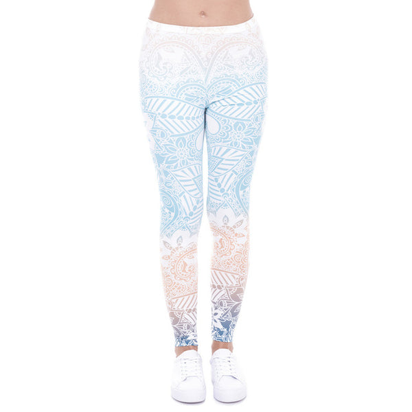 Fashion Printing leggings Slim High Waist