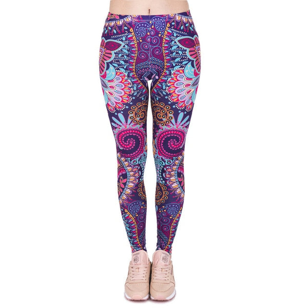 Fashion Printing leggings Slim High Waist