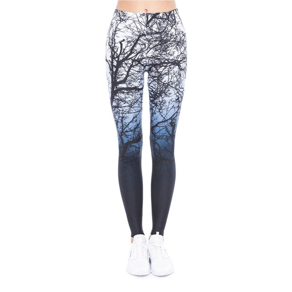 Fashion Printing leggings Slim High Waist