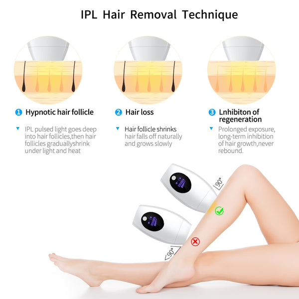 Professional LCD laser hair removal