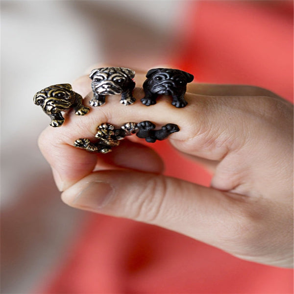 Animal Ring for Women Men Jewelry Pet Lover Gift Accessories