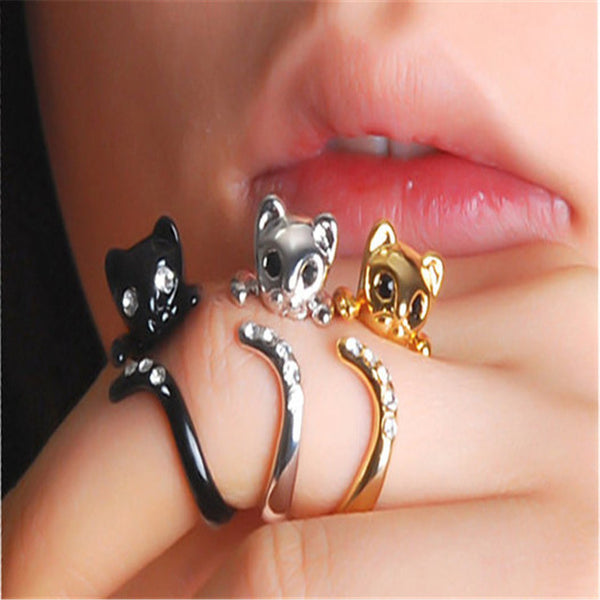 Animal Ring for Women Men Jewelry Pet Lover Gift Accessories