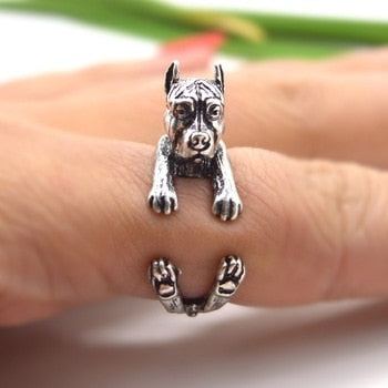 Animal Ring for Women Men Jewelry Pet Lover Gift Accessories