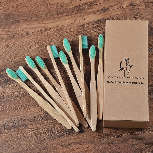 Wooden Tooth Brush Soft bristle Tip