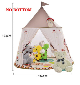 Kids Castle Flag Tent