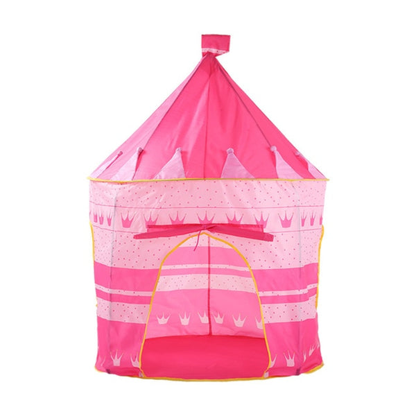 Pink Castle Tents Portable Children